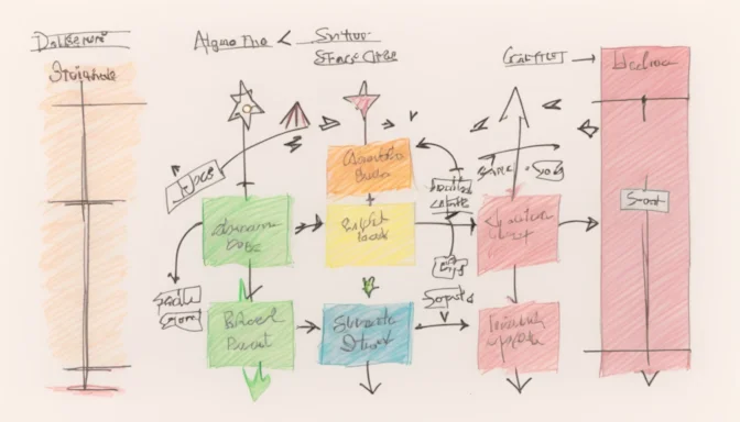 Font display strategy diagram