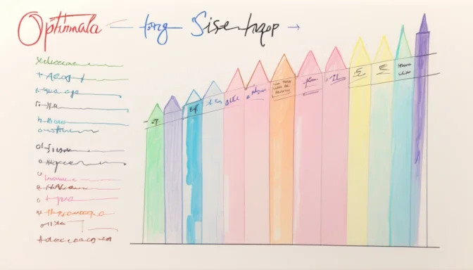 Optimal font size chart