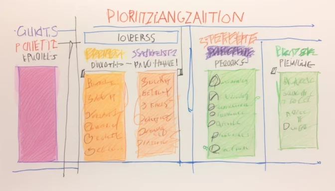 Prioritization skills in action