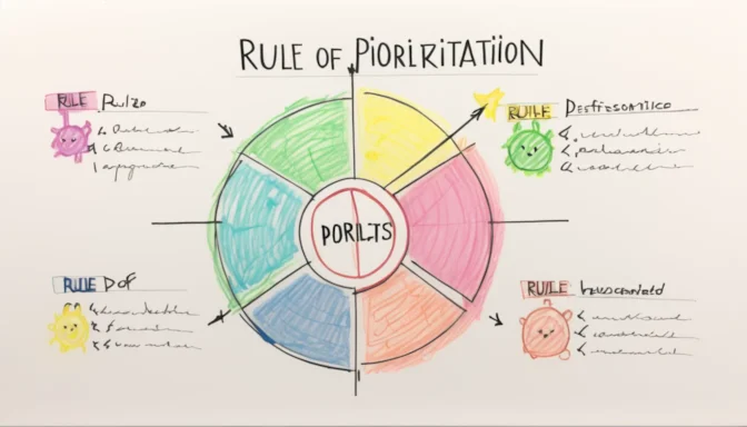 Rule of prioritization chart