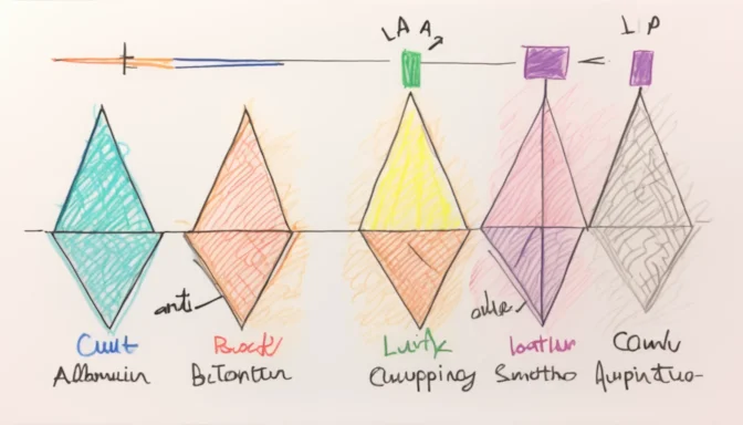 Diagram of splitting and lumping in coding