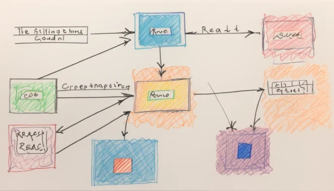 Image of screenshot of code implementing code splitting in React