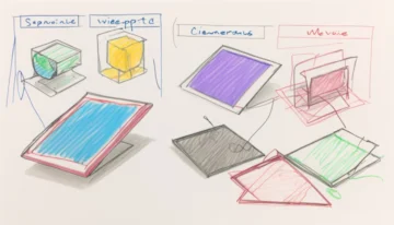 Diagram explaining the concept of viewports in devices