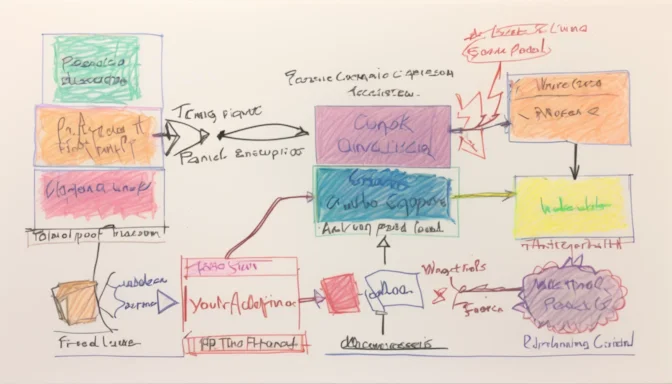 Example scenario using text compression