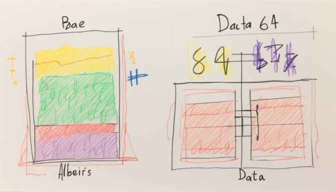 Contrast between Base64 and Data URIs