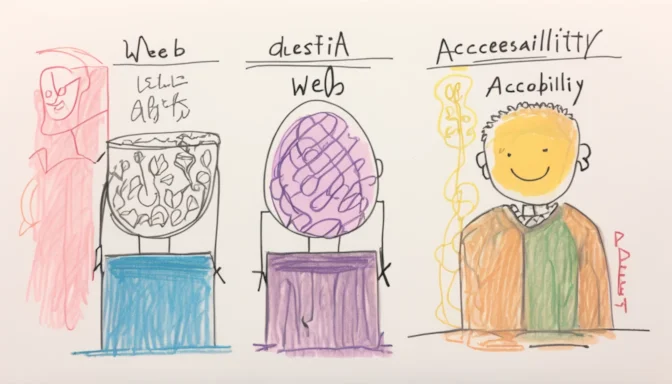 Difference between digital and web accessibility illustrated