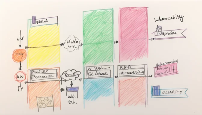 Graphic representation of why web accessibility is crucial