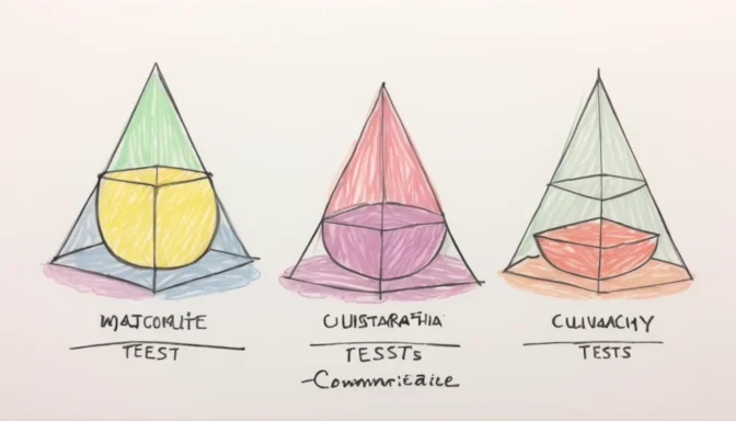 Iconography of the four common multivariate tests