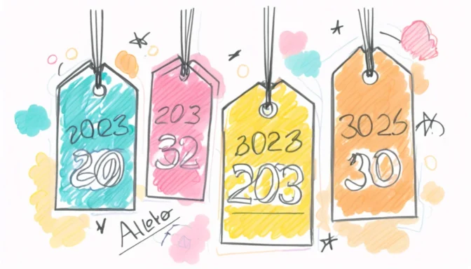 Price tag icon showing the impact on e-commerce conversion rates for 2023