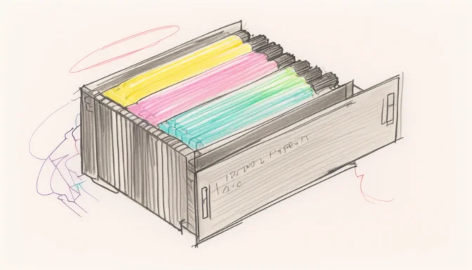 Illustration of a CPU storing data in cache memory