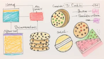 Cookies and domains infographic