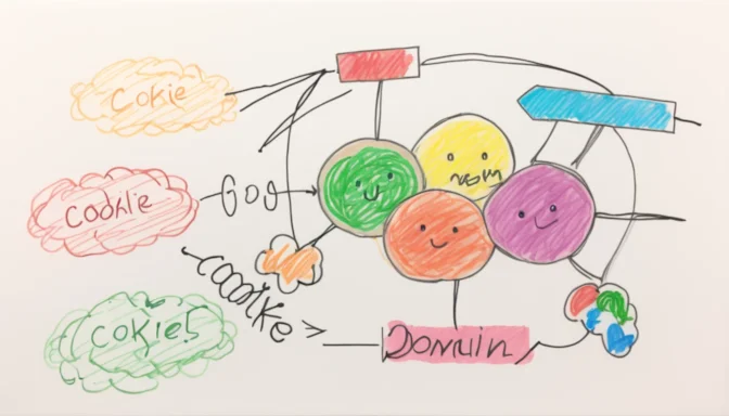 Diagram illustrating cookie-free domain