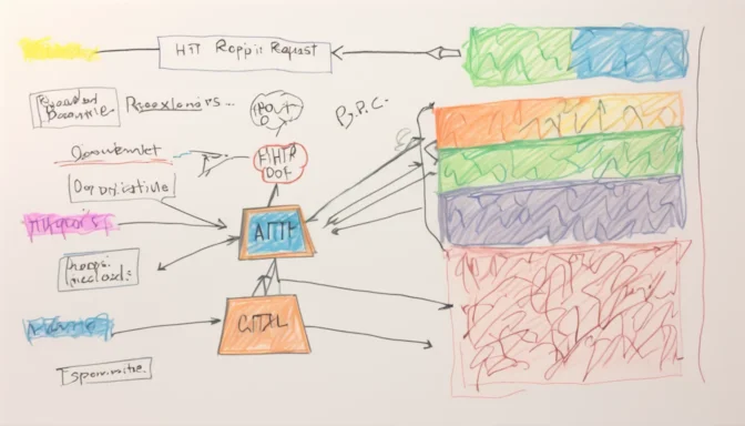 Breakdown of HTTP request components