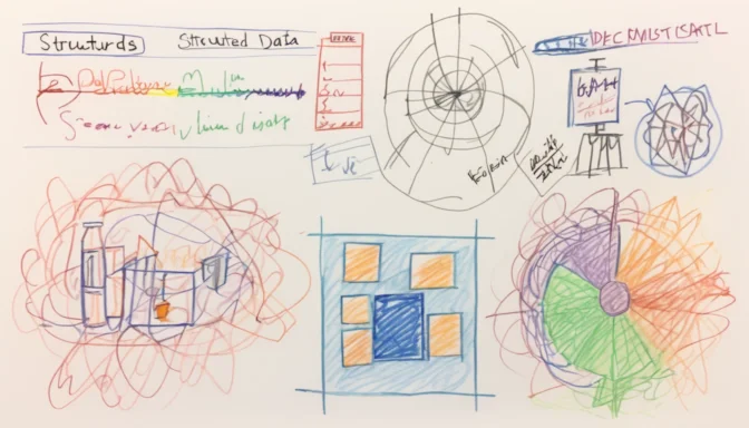 Structured and unstructured data examples