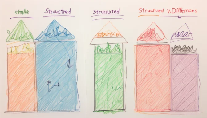 Structured vs unstructured data differences