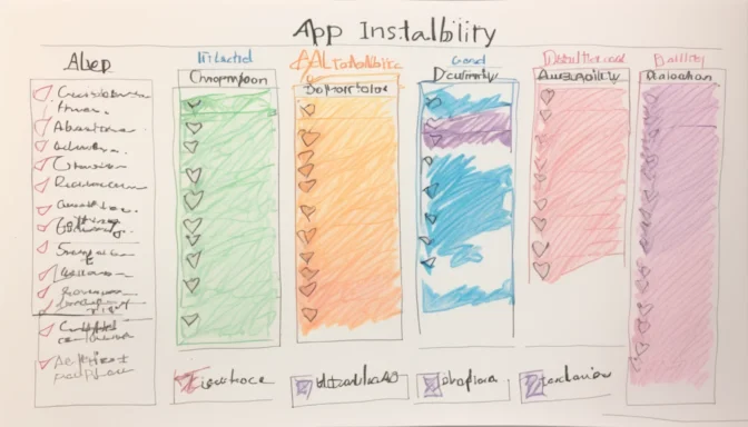 Checklist showing required criteria for app installability