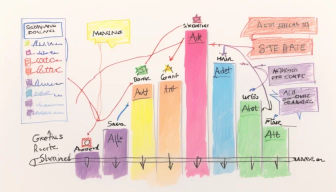 SEO ranking graph showing the importance of alt tags