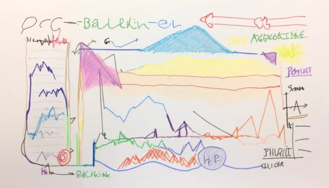 Overview of a backlink profile displayed on a computer screen