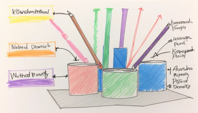 Analytical graph showcasing the method to analyze keyword density