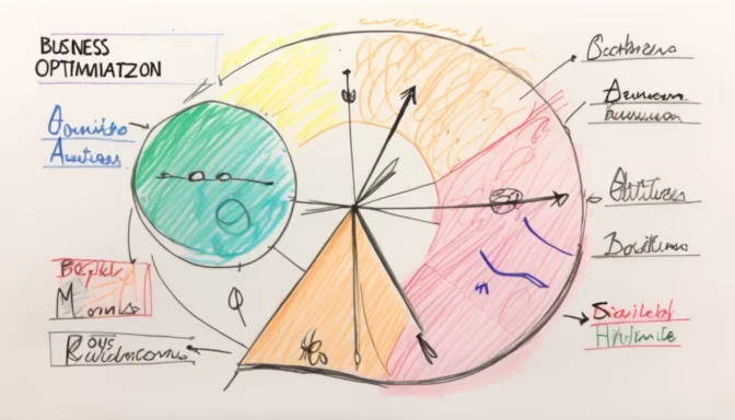 Business optimization strategy chart