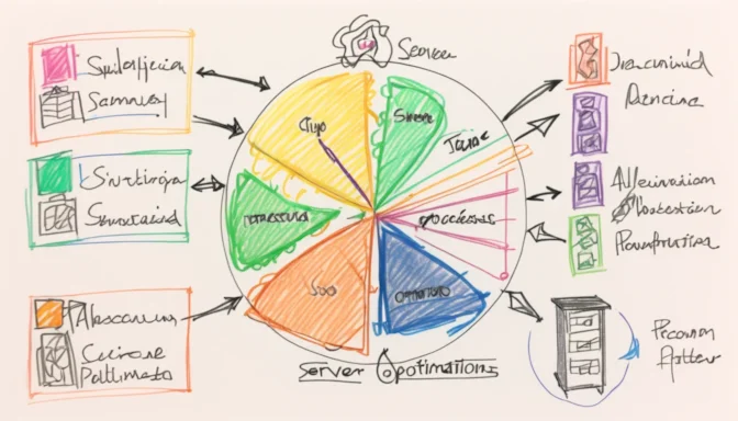 Server optimization processes chart