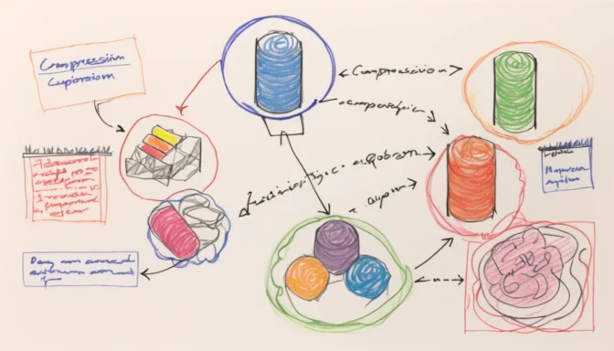 Compression algorithm explained diagram