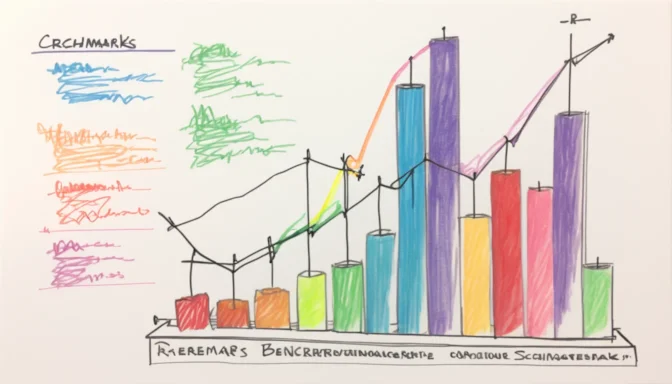 Chart illustrating industry benchmarks for CTR