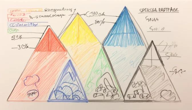 Diagram displaying special cases of CTR percentages