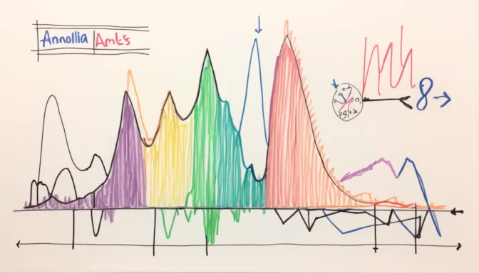 Graph going beyond 100%, indicating anomalies in data