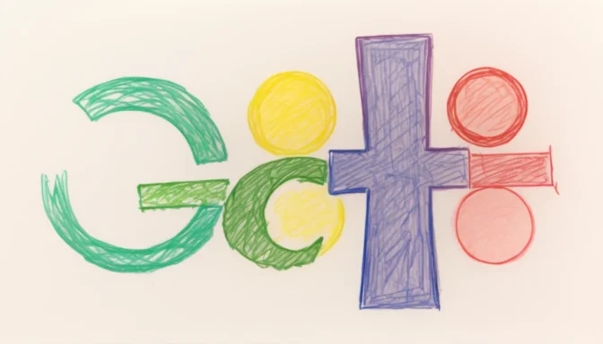 Google logo with a cross mark to indicate it does not use Domain Authority