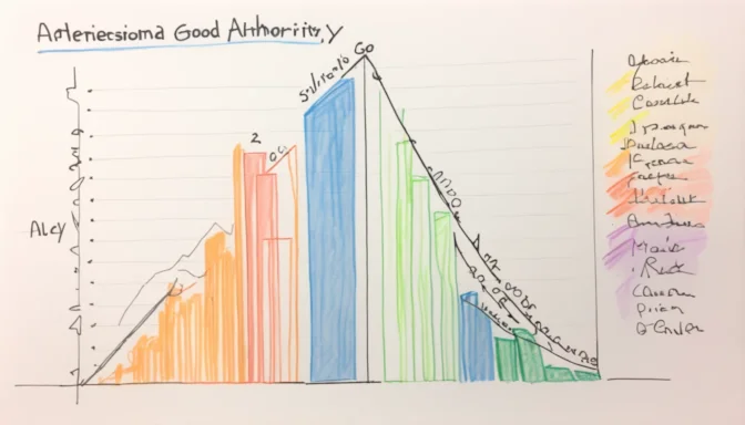 Graph indicating what is considered a good Domain Authority score