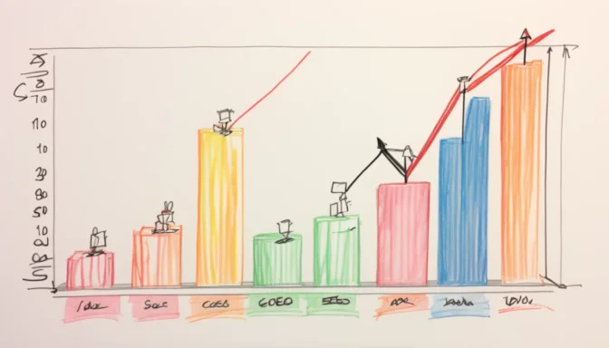 Graph illustrating the cost range for International SEO