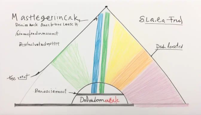 Scale indicating the relative difficulty levels between mastering front-end and back-end development