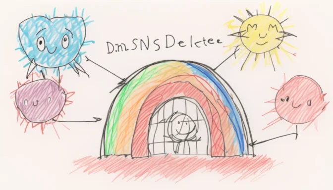 What clearing DNS cache deletes illustration