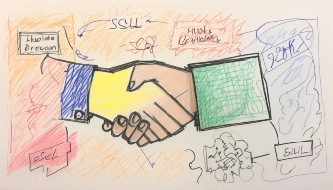 Result of SSL handshake diagram