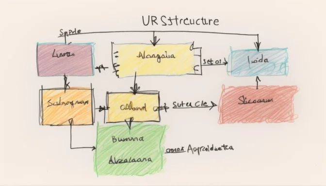 URL structure showing a primary domain and subdomain