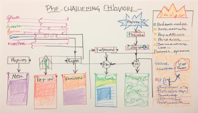 Example of a Challenging Behavior Flow chart