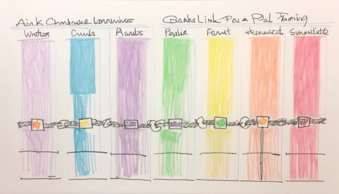 Comparison chart between paid links and link farming