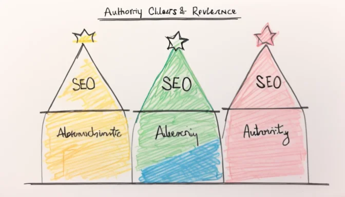 Three pillars of SEO: Authority, Relevance, and User Experience