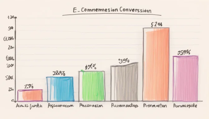 Average e-commerce conversion rates statistics