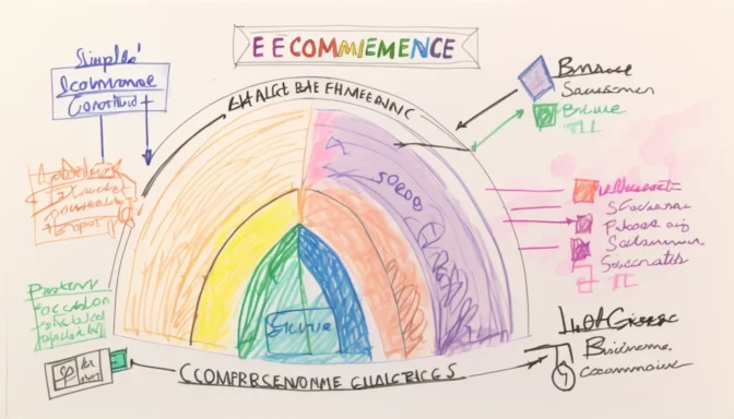 Comprehensive graph analyzing factors that influence e-commerce conversion rates