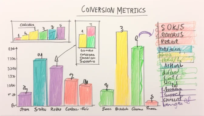 Retail metrics including conversion rates