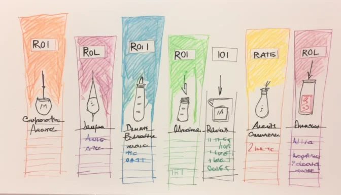 ROI metrics linked to conversion rates