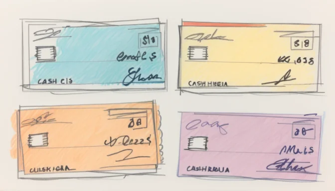 Cash and cashier's check icons