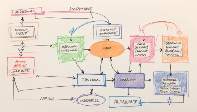 Flowchart displaying the operational flow of AMP