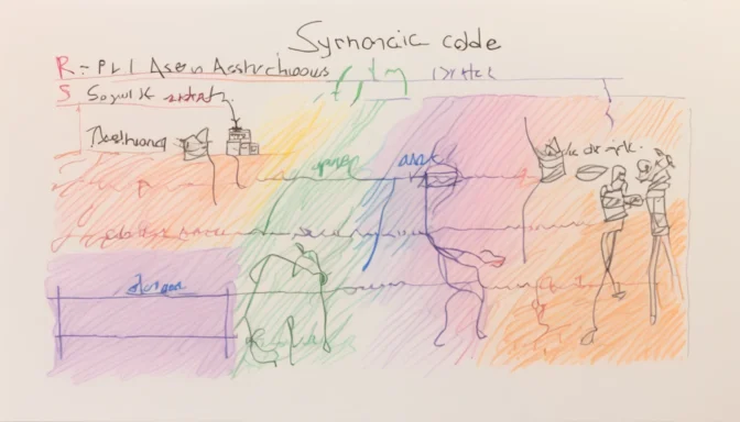 JavaScript code demonstrating how to manage asynchronous tasks