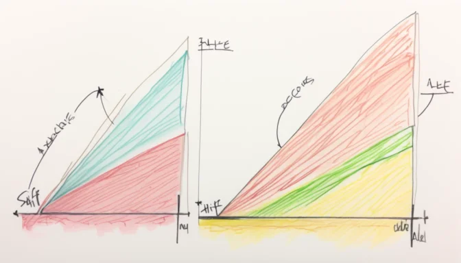 Diagram of Cumulative Layout Shift affecting webpage elements