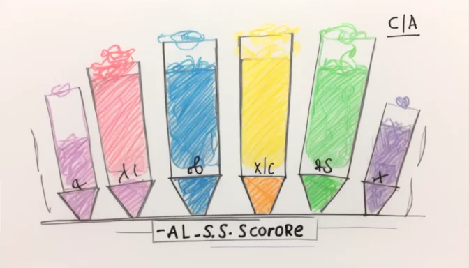 Formula used to calculate CLS score