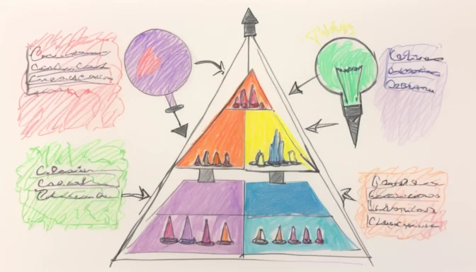 Illustration explaining what elements CLS measures