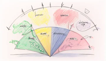 Illustration of Customer Lifetime Value concept